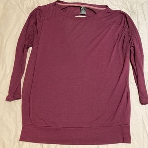 Oversized open back Champion tee